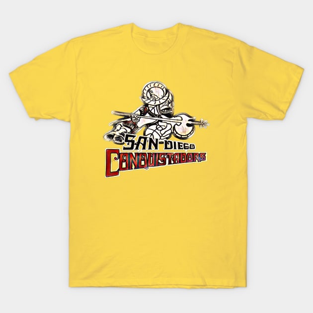 San Diego Conquistadors Basketball T-Shirt by Kitta’s Shop